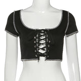 X00175V top selling Bright slim sexy midriff-baring women tops