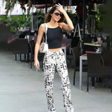 X00763L 2021 New street Hip comic print women pants Temperament casual trousers long women trousers