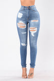 X00476L Phoenix Hot style new arrival women pants+Ripped women jeans+Stretch jeans for women