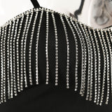 X00173S Spring/summer 2021 wish new club hot style Bright drill tassel hundred tower leisure condole belt breast womens vest top